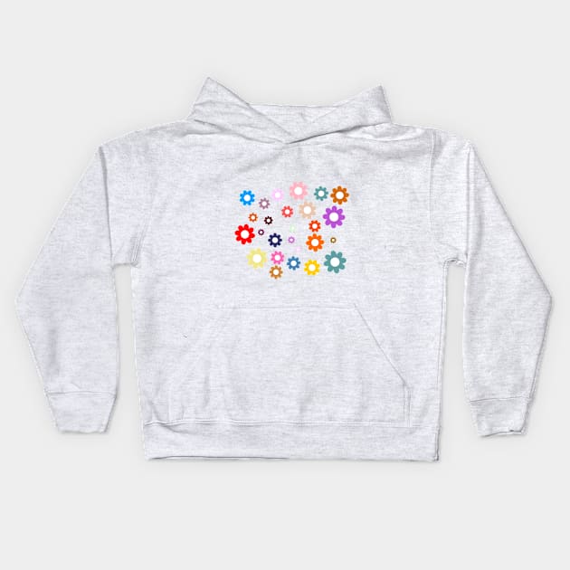 Cute flowers Kids Hoodie by hedehede